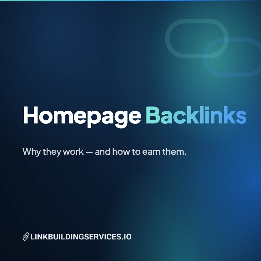 homepage backlinks