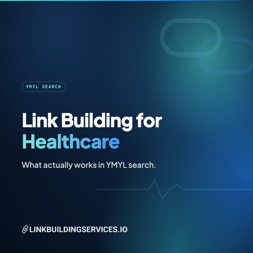healthcare link building
