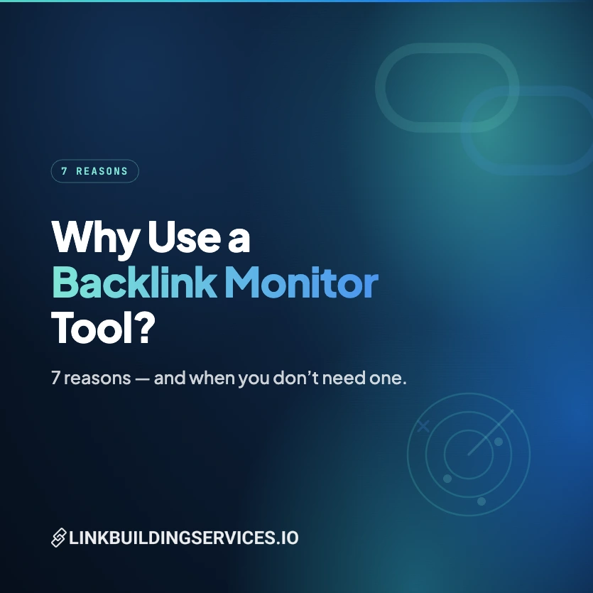 Why Use a Backlink Monitor Tool